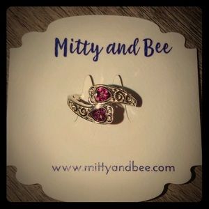 Sterling Silver Bypass Ring